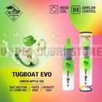 tugboat evo 4500 puffs green apple ice