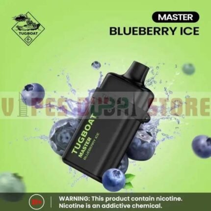 tugboat master blueberry ice 10000 puffs disposable vape