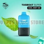 tugboat super cool mint ice disposable vape