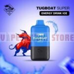 tugboat super energy drink ice disposable vape
