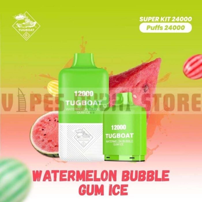 tugboat super watermelon bubble gum ice