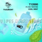 tugboat t12000 cool mint disposble vape