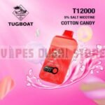 tugboat t12000 cotton candy disposble vape