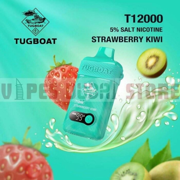 tugboat t12000 strawberry kiwi disposble vape