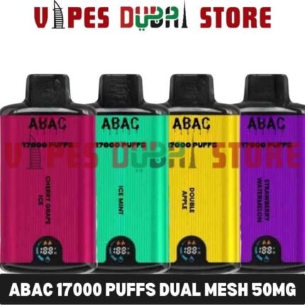 ABAC 17000 Puffs Dual Mesh 50MG Disposable Vape in Dubai