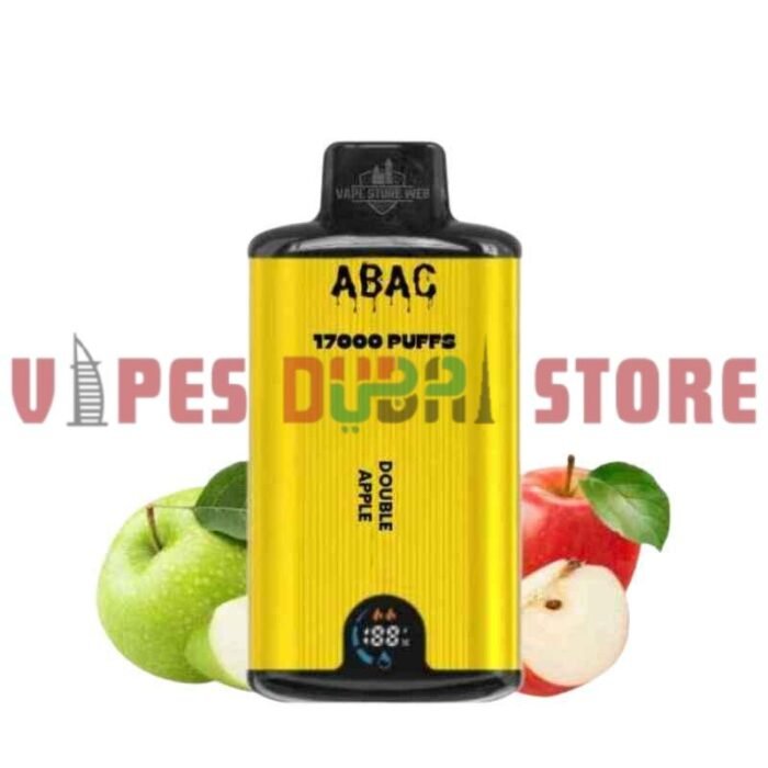ABAC 17000 Puffs Dual Mesh 50MG Disposable Vape in Dubai double apple