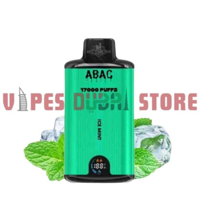 ABAC 17000 Puffs Dual Mesh 50MG Disposable Vape in Dubai ice mint