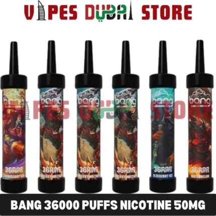 BANG 36000 Puffs Nicotine 50mg Disposable Vape in Dubai
