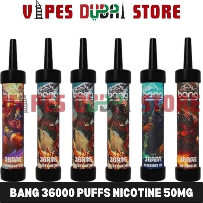 BANG 36000 Puffs Nicotine 50mg Disposable Vape in Dubai