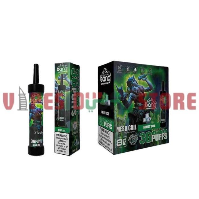 BANG 36000 Puffs Nicotine 50mg Disposable Vape in Dubai mint ice