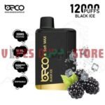 BECO Soft Max 12000 Puffs 20MG Disposable Vape in Dubai BLACK ICE