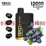 BECO Soft Max 12000 Puffs 20MG Disposable Vape in Dubai BLUEBERRY ICE