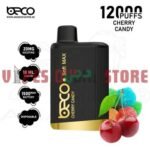 BECO Soft Max 12000 Puffs 20MG Disposable Vape in Dubai CHERRY CANDY