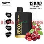 BECO Soft Max 12000 Puffs 20MG Disposable Vape in Dubai CHERRY POMEGRANATE