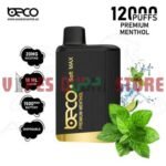 BECO Soft Max 12000 Puffs 20MG Disposable Vape in Dubai PREMIUM MENTHOL