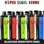 BLACK Bar 25000 Puffs 50MG Disposable Vape in Dubai