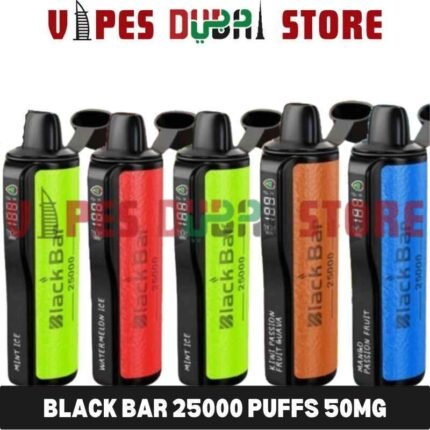 BLACK Bar 25000 Puffs 50MG Disposable Vape in Dubai