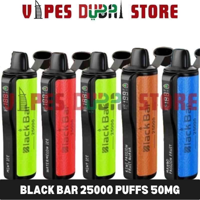 BLACK Bar 25000 Puffs 50MG Disposable Vape in Dubai BLACK Bar 25000 Puffs 50MG Disposable Vape in Dubai