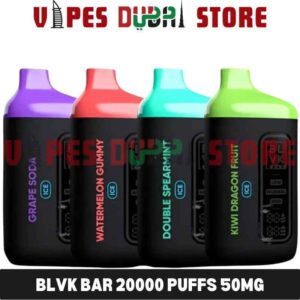 BLVK BAR 20000 Puffs 50MG Disposable Vape in Dubai