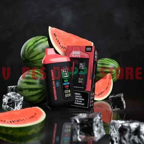 BLVK BAR 20000 Puffs 50MG Disposable Vape in Dubai WATERMELON GUMMY BLVK BAR 20000 Puffs 50MG Disposable Vape in Dubai WATERMELON GUMMY