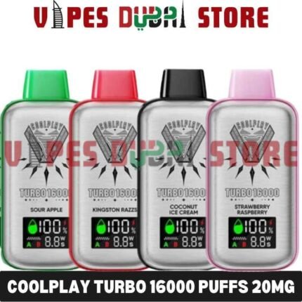 COOLPLAY Turbo 16000 Puffs 20MG Disposable Vape in Dubai