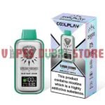 COOLPLAY Turbo 20000 Puffs 20MG Rechargeable Disposable Vape in Dubai BLUE RAZZ LEMON