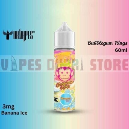 DR VAPES Bubblegum Kings Banana Ice 60ml 3mg