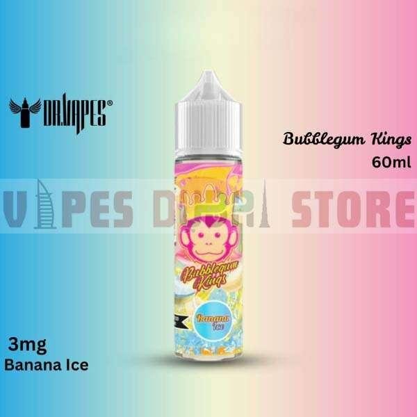 DR VAPES Bubblegum Kings Banana Ice 60ml 3mg DR VAPES Bubblegum Kings Banana Ice 60ml 3mg