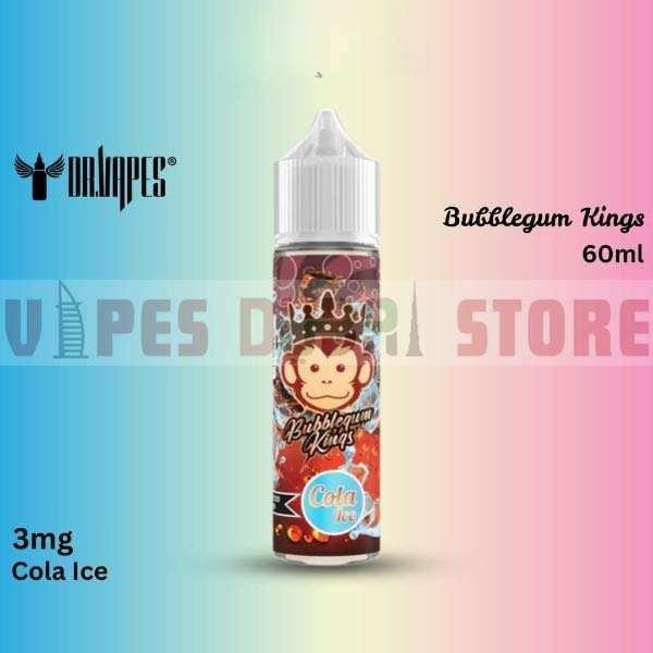 DR VAPES Bubblegum Kings Cola Ice 60ml 3mg DR VAPES Bubblegum Kings Cola Ice 60ml 3mg