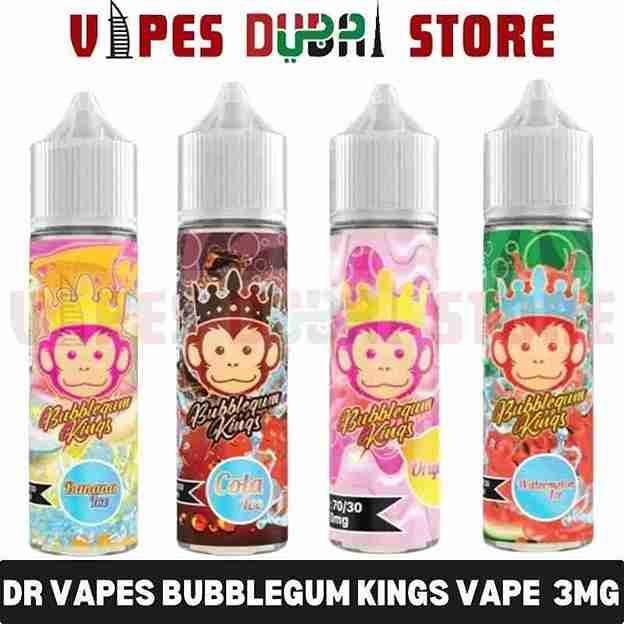 DR VAPES Bubblegum Kings 60ml E-liquid 3mg E-Juice in Dubai, UAE DR VAPES Bubblegum Kings 60ml E-liquid 3mg E-Juice in Dubai, UAE
