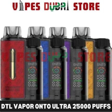 DTL Vapor ONTO Ultra 25000 Puffs Disposable Vape in Dubai