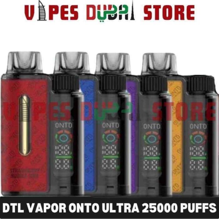 DTL Vapor ONTO Ultra 25000 Puffs Disposable Vape in Dubai