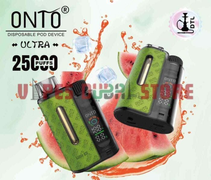 DTL Vapor ONTO Ultra 25000 Puffs Disposable Vape in Dubai Lush Ice