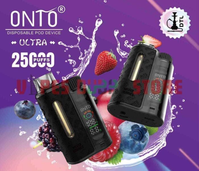 DTL Vapor ONTO Ultra 25000 Puffs Disposable Vape in Dubai Mixed Berries