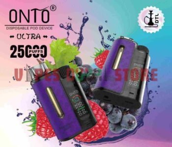 DTL Vapor ONTO Ultra 25000 Puffs Disposable Vape in Dubai Raspberry Grape