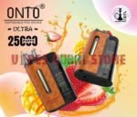 DTL Vapor ONTO Ultra 25000 Puffs Disposable Vape in Dubai Strawberry Mango