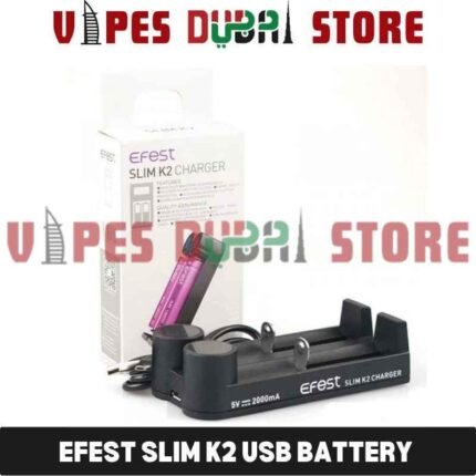 EFEST Slim K2 USB Battery Charger in Dubai