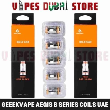 GEEEKVAPE Aegis B Series Coils B0.2, B0.4, B0.6, B1.2 Replacement Coils in Dubai, UAE