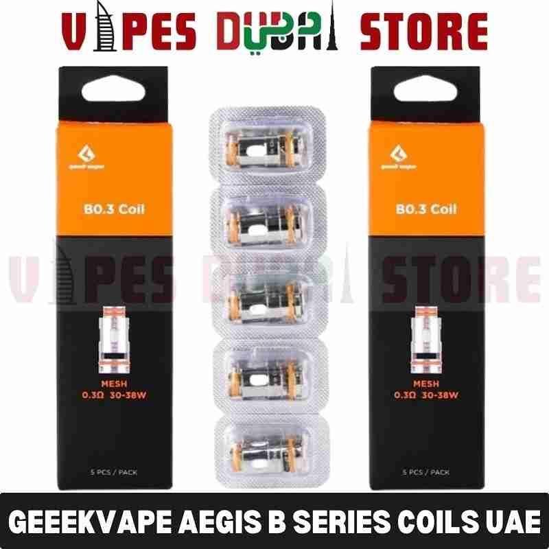 GEEEKVAPE Aegis B Series Coils B0.2, B0.4, B0.6, B1.2 Replacement Coils in Dubai, UAE GEEEKVAPE Aegis B Series Coils B0.2, B0.4, B0.6, B1.2 Replacement Coils in Dubai, UAE