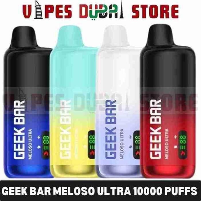 GEEK BAR Meloso Ultra 10000 Puffs 50MG nicotine Rechargeable Vape