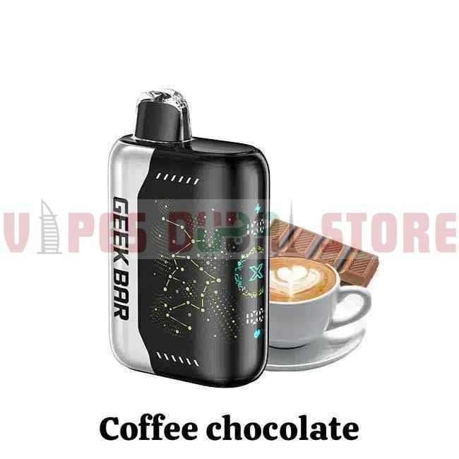 GEEK BAR PULSE X 25000 Puffs Price in Dubai COFFEE CHOCOLATE GEEK BAR PULSE X 25000 Puffs Price in Dubai COFFEE CHOCOLATE