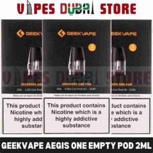 GEEKVAPE Aegis One Empty Pod 2ml Replacement Pod Cartridge in Dubai, UAE