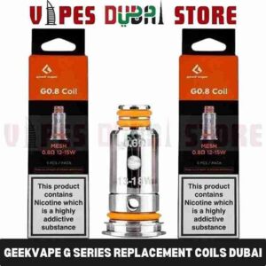 GEEKVAPE G Series Coil 0.6ohm, 0.8ohm, 1.0ohm 1.2ST ohm, 1.8ohm Replacement Coils in Dubai, UAE – 5 Pieces Per Pack_1