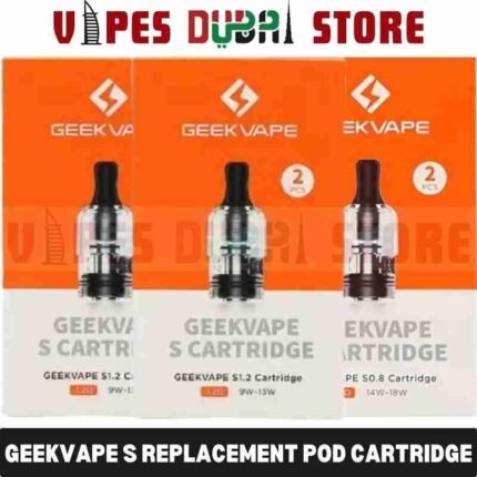GEEKVAPE S Replacement Pod Cartridge for Wenax S3 SC Stylus Kit in Dubai, UAE