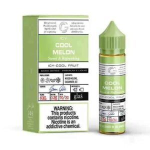 GLAS Bsx Series 60ml (0Mg, 3Mg, 6Mg &12Mg) E-liquid in Dubai COOL MELON