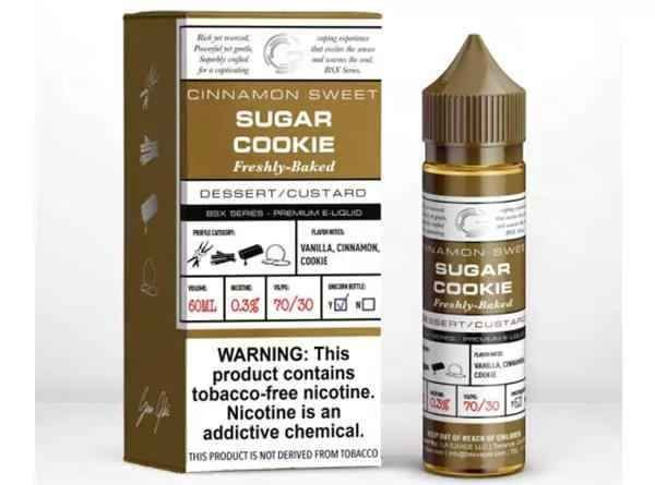 GLAS Bsx Series 60ml (0Mg, 3Mg, 6Mg &12Mg) E-liquid in Dubai SUGAR COOKIE GLAS Bsx Series 60ml (0Mg, 3Mg, 6Mg &12Mg) E-liquid in Dubai SUGAR COOKIE
