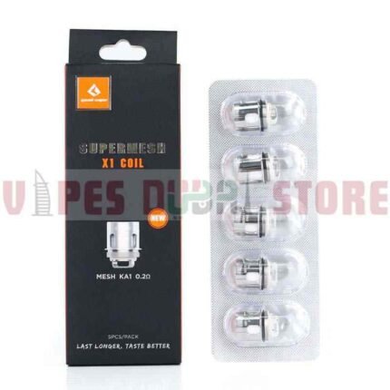 GeekVape Super Mesh X2 and X1 Coils 0.2