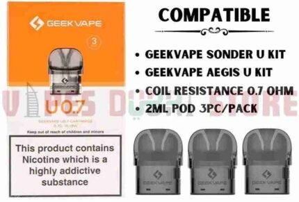 GeekVape U Pod Cartridge 0.7