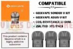 GeekVape U Pod Cartridge 1.1