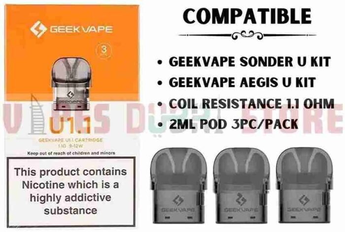 GeekVape U Pod Cartridge 1.1